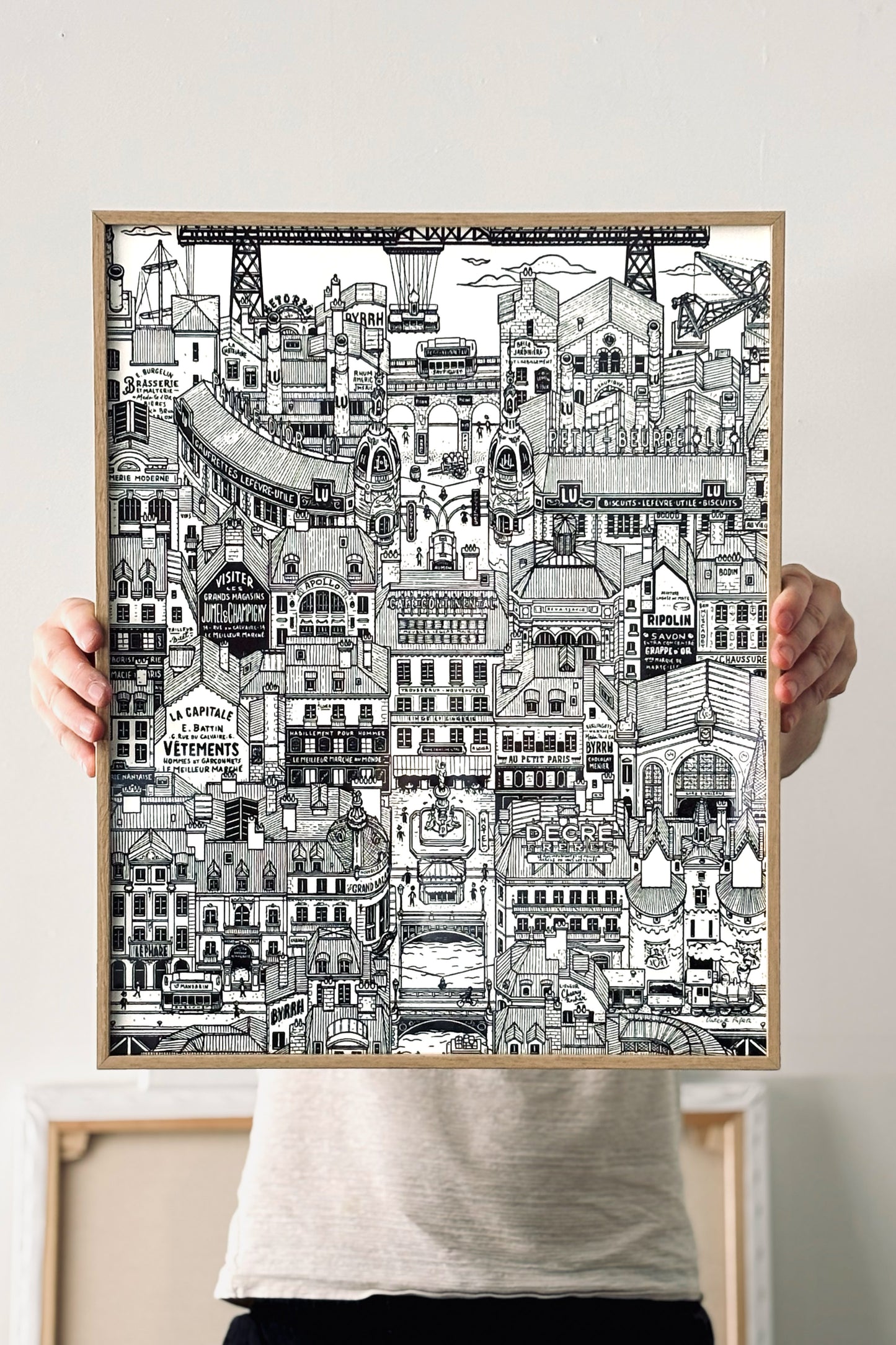 Letterpress Nantes 1900