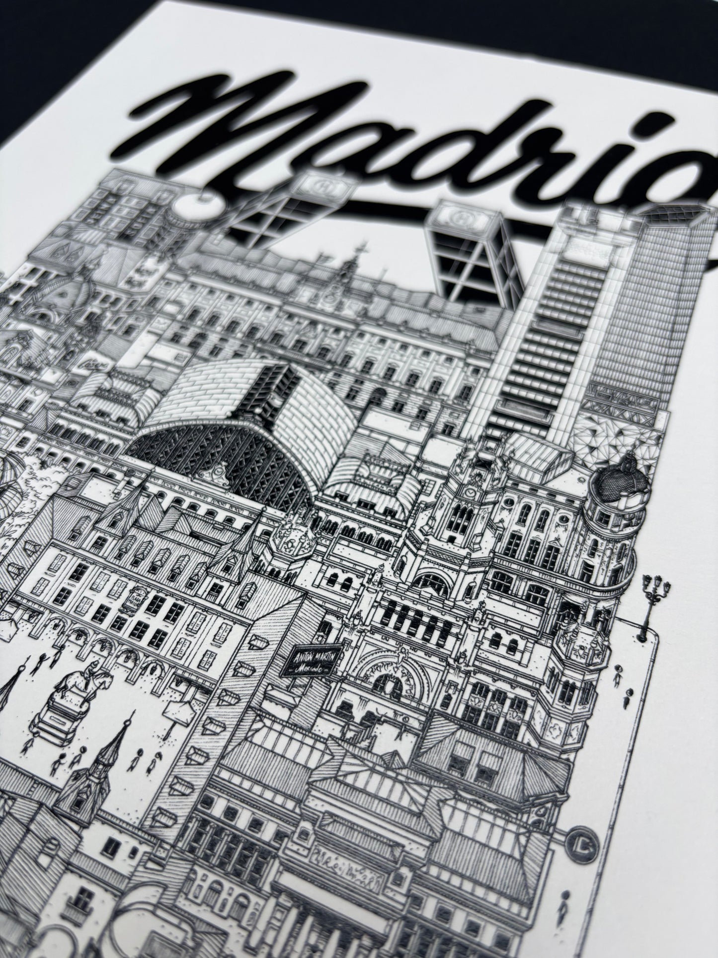 Affiche Madrid