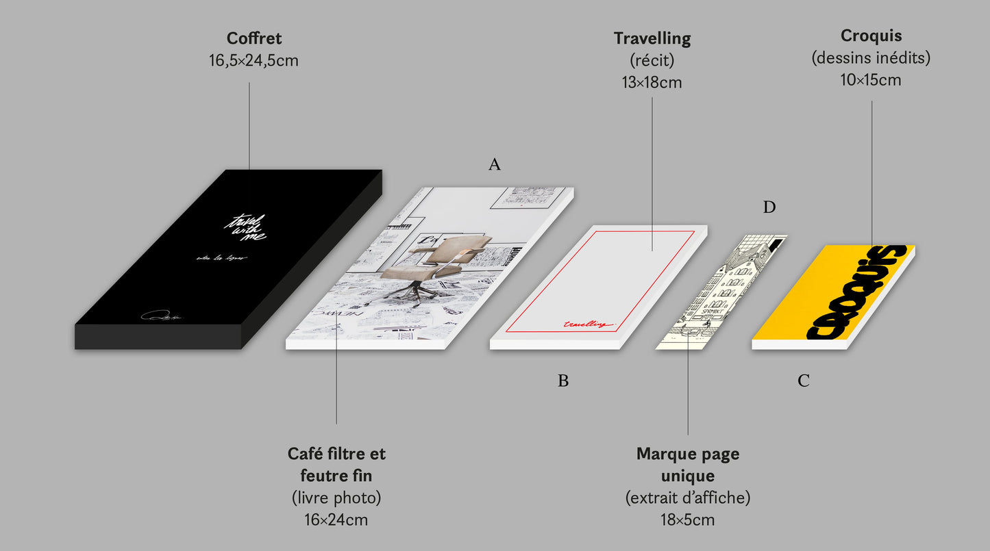 Précommande – Livre « Travel With Me » (Édition limitée)