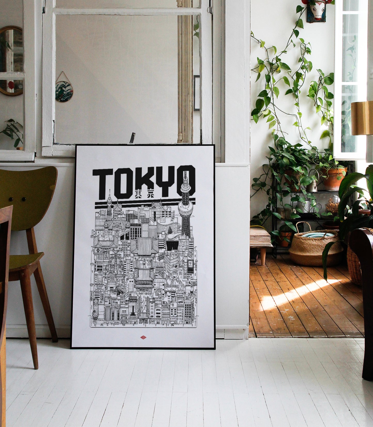 Affiche Tokyo - Docteur Paper