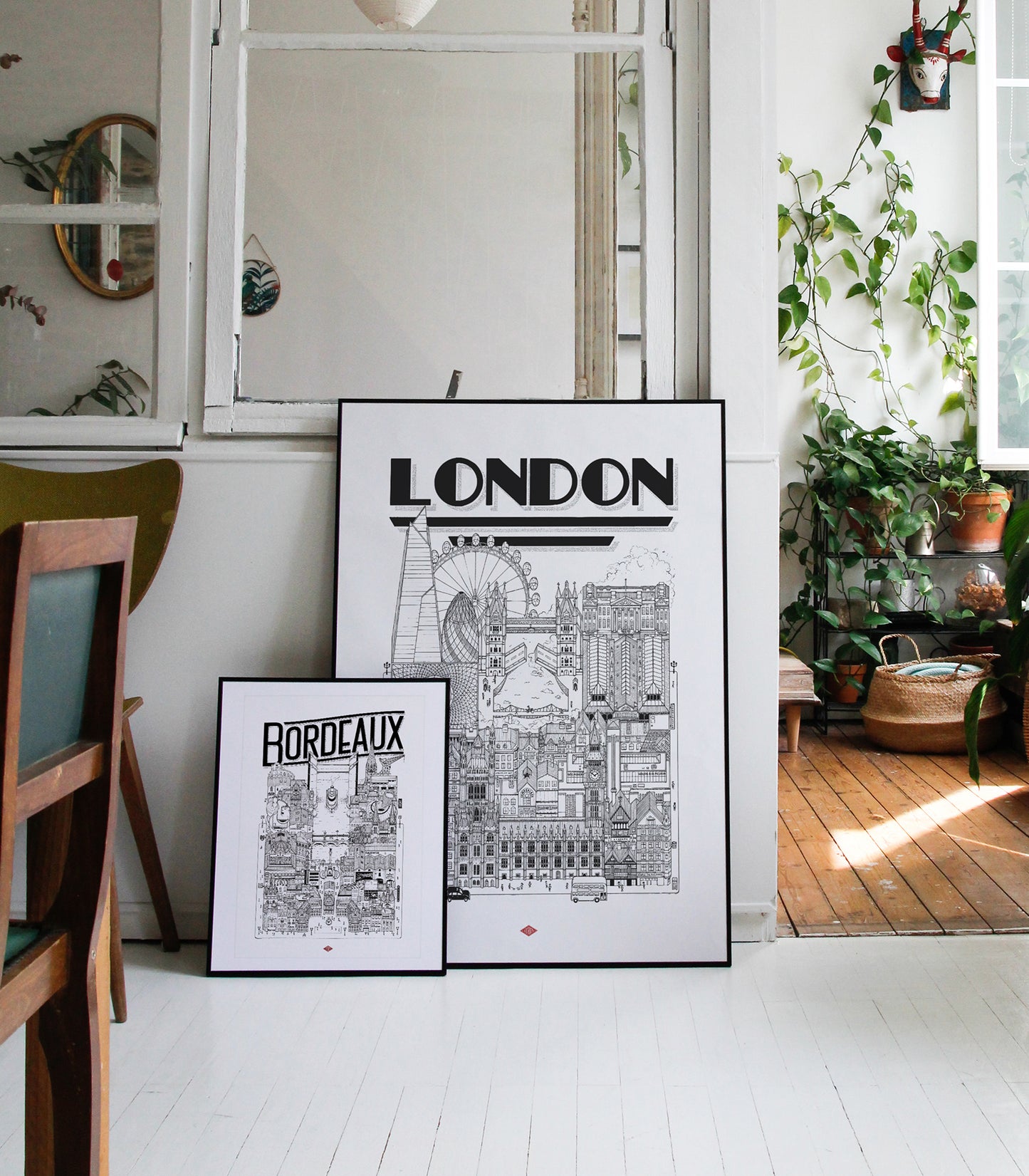 Affiche Londres - Docteur Paper