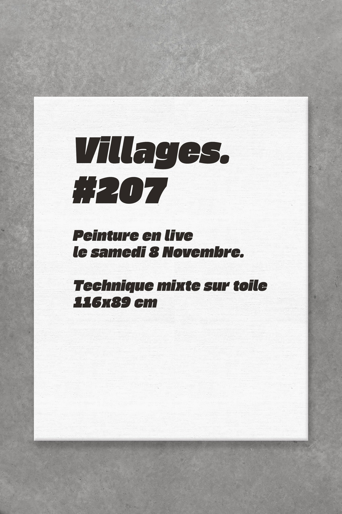 Oeuvres originales - peinture en live le 8 Novembre 2025 à Nantes