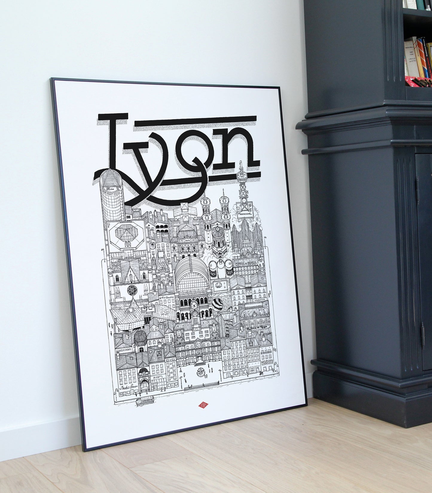 Affiche Lyon - Docteur Paper