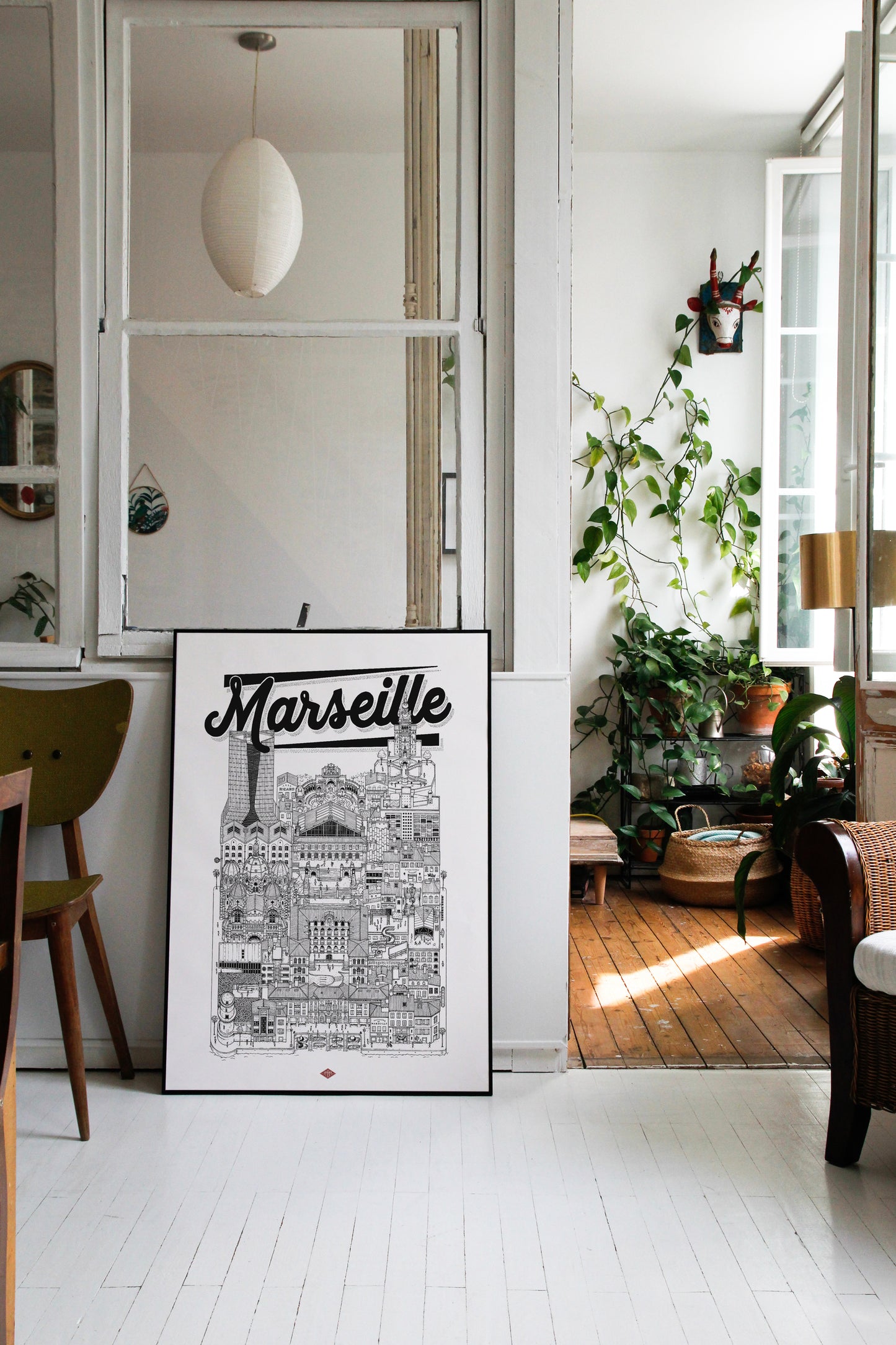 Affiche Marseille - Docteur Paper