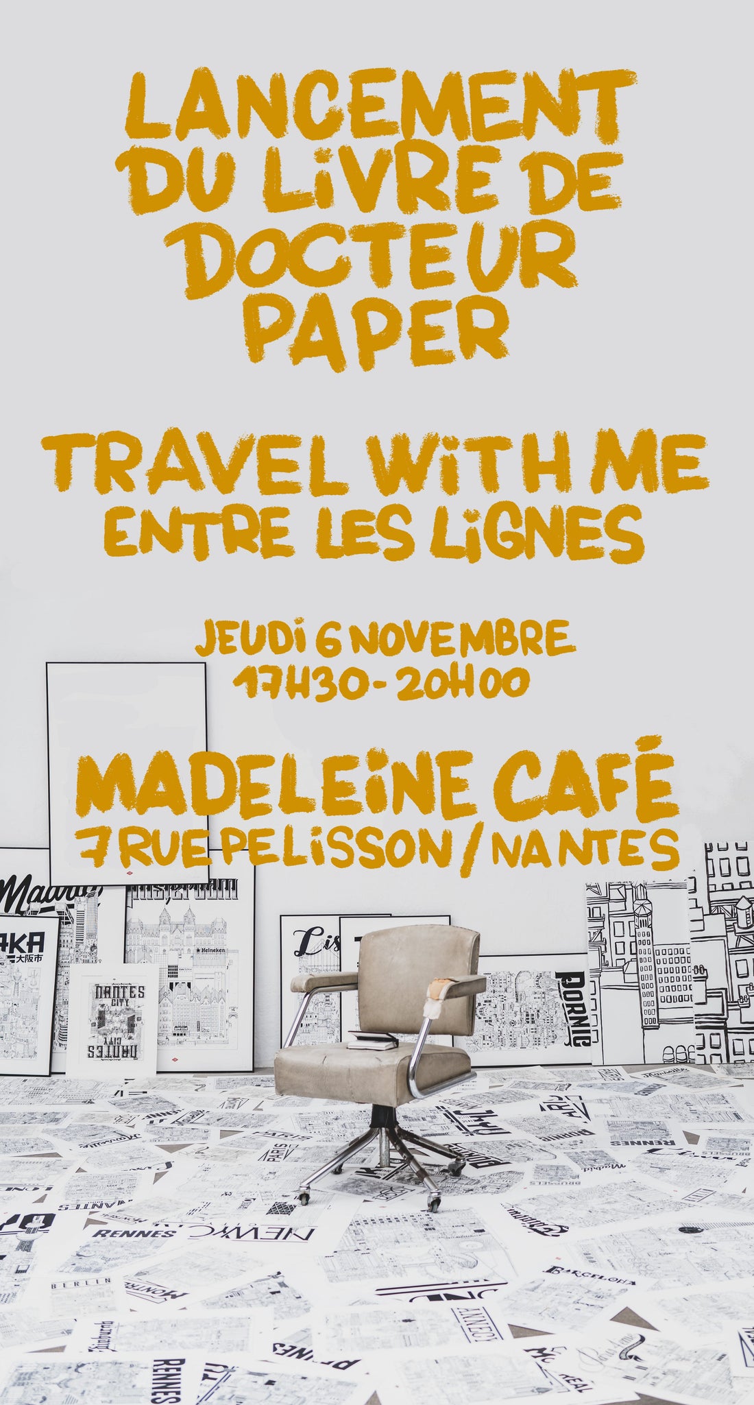 Soirée lancement du livre !