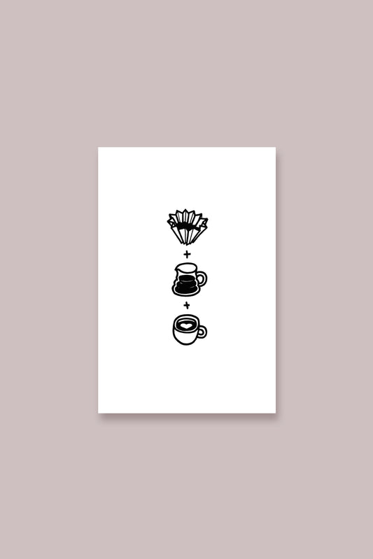 Carte coffee - Trio