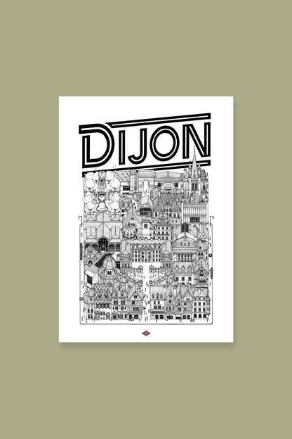 Affiche Dijon