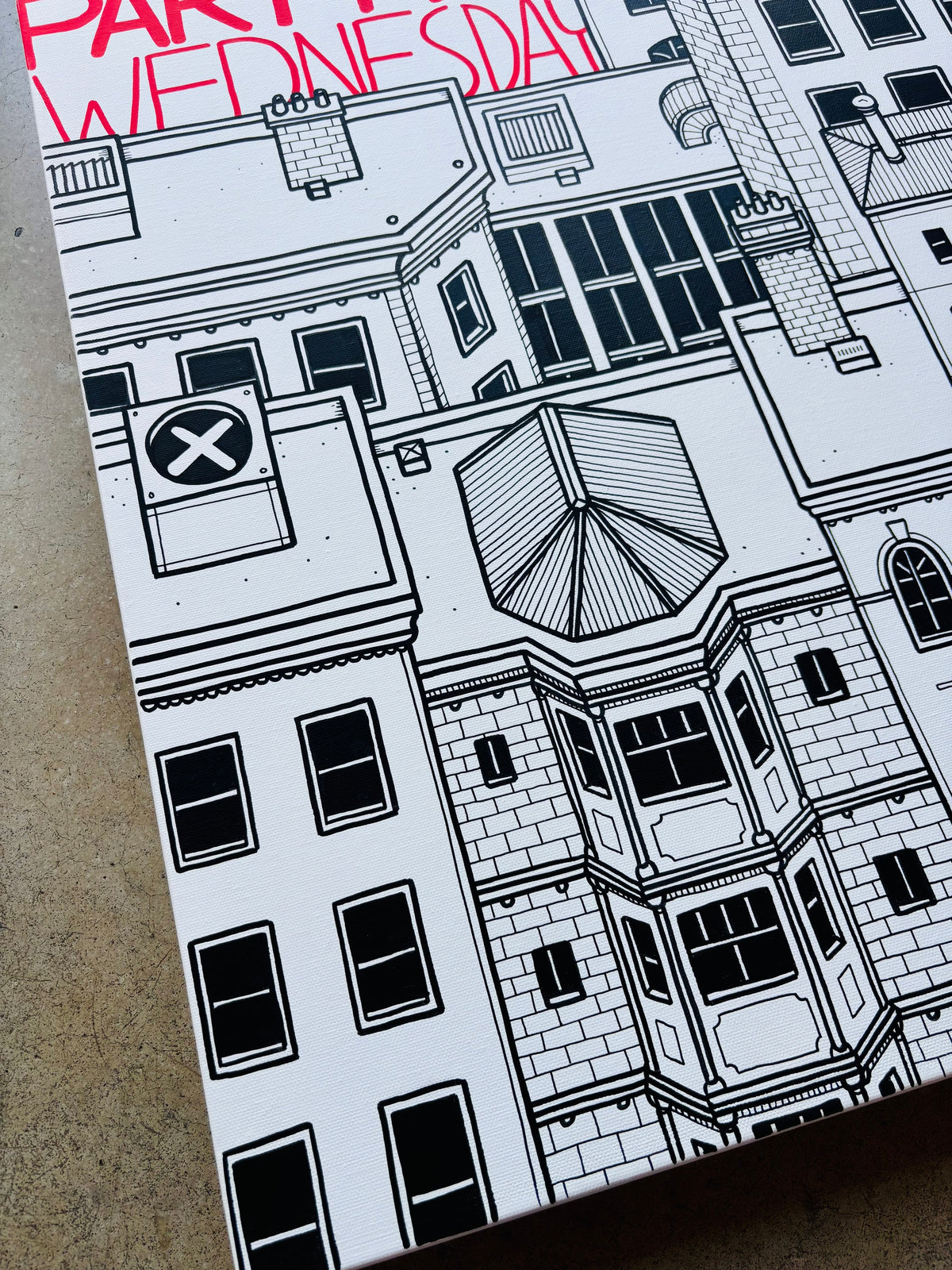 Toile - Graffiti Party