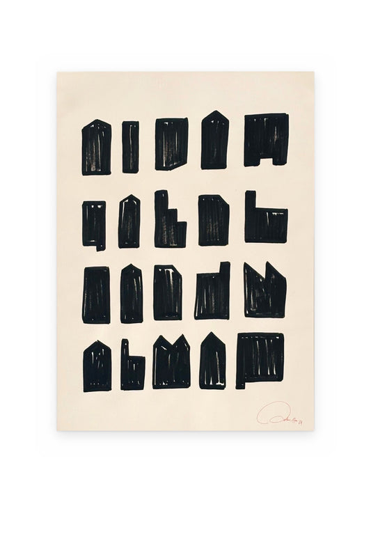 Oeuvre originale sur papier - Inventaires - INV-2024-006