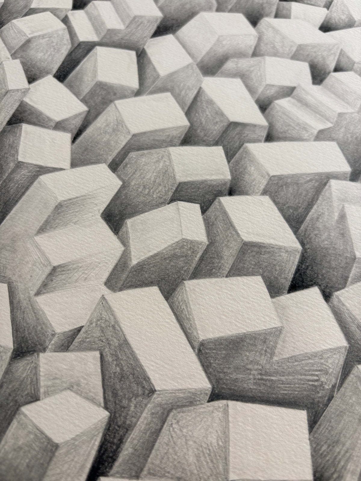 Oeuvre originale sur papier  - STRATA / Urbs 01