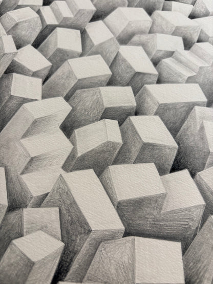 Oeuvre originale sur papier  - STRATA / Urbs 01