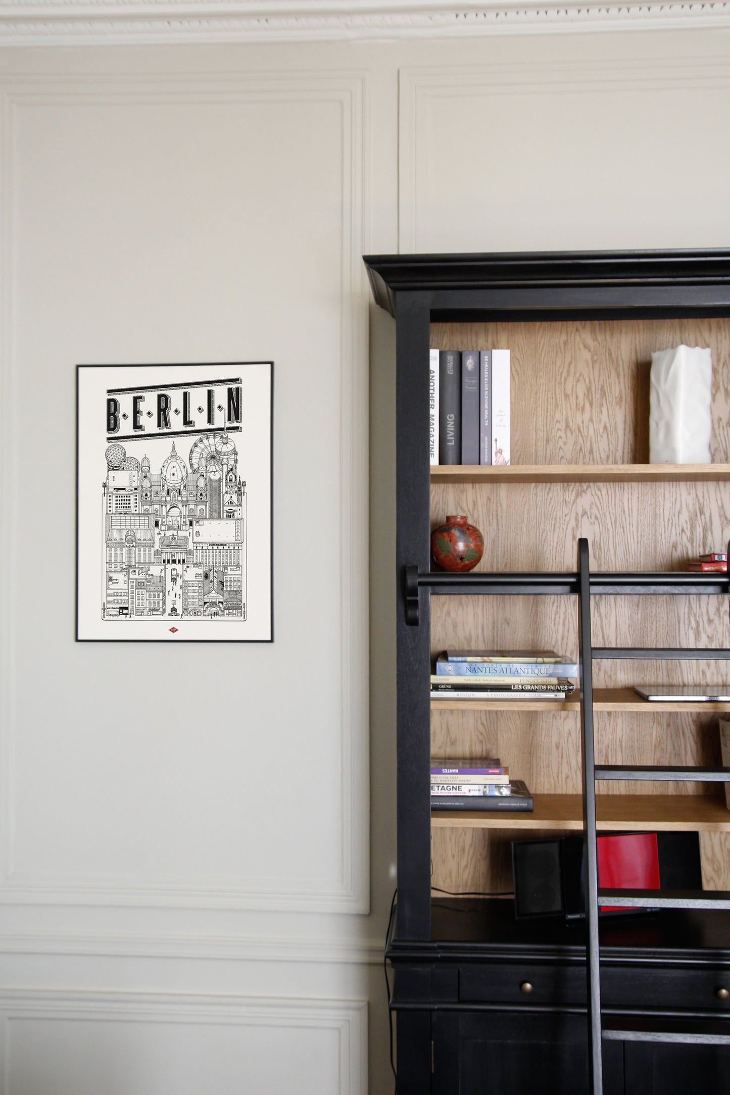 Affiche Berlin - Docteur Paper