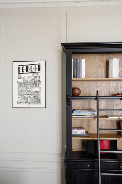Affiche Berlin - Docteur Paper