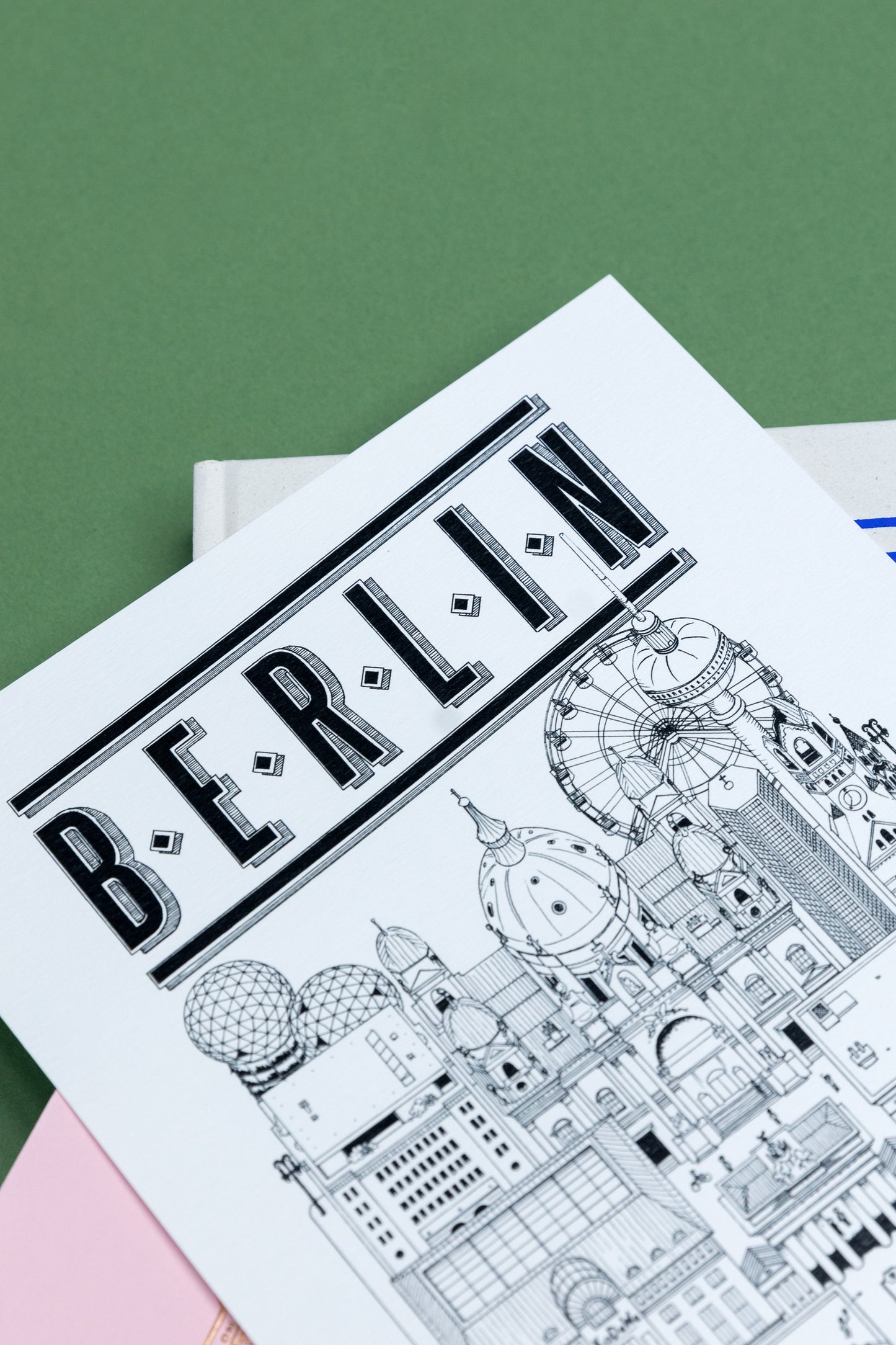Affiche Berlin - Docteur Paper