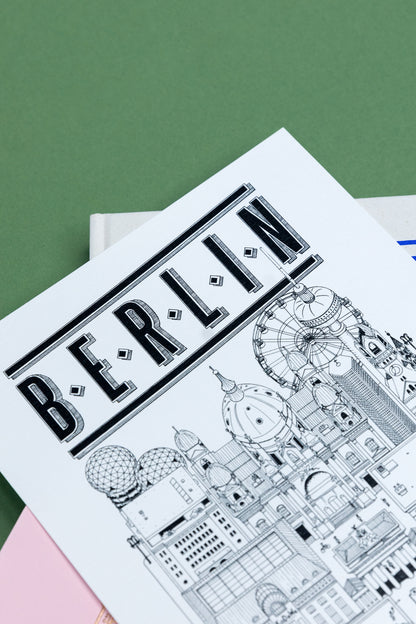 Affiche Berlin - Docteur Paper