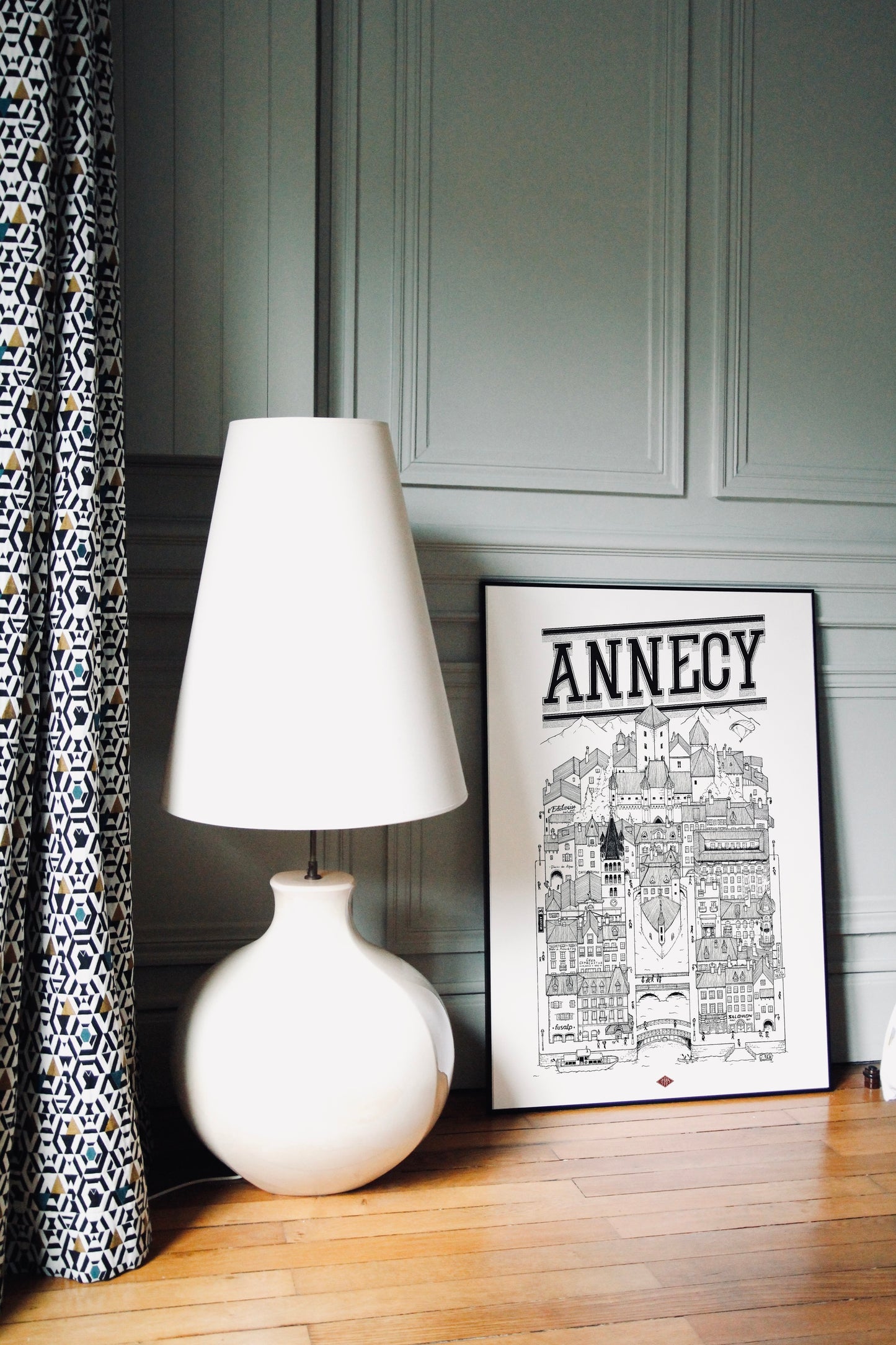 Affiche Annecy - Docteur Paper