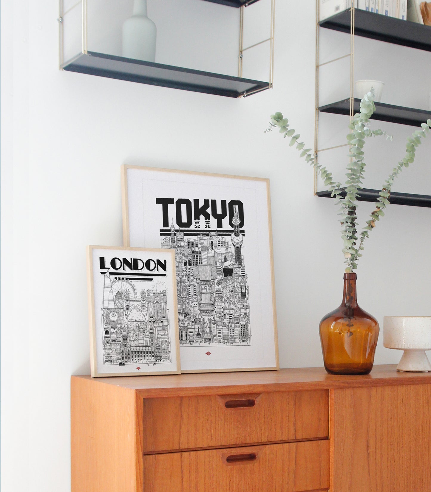 Affiche Londres - Docteur Paper