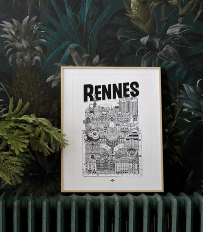 Affiche Rennes - Docteur Paper