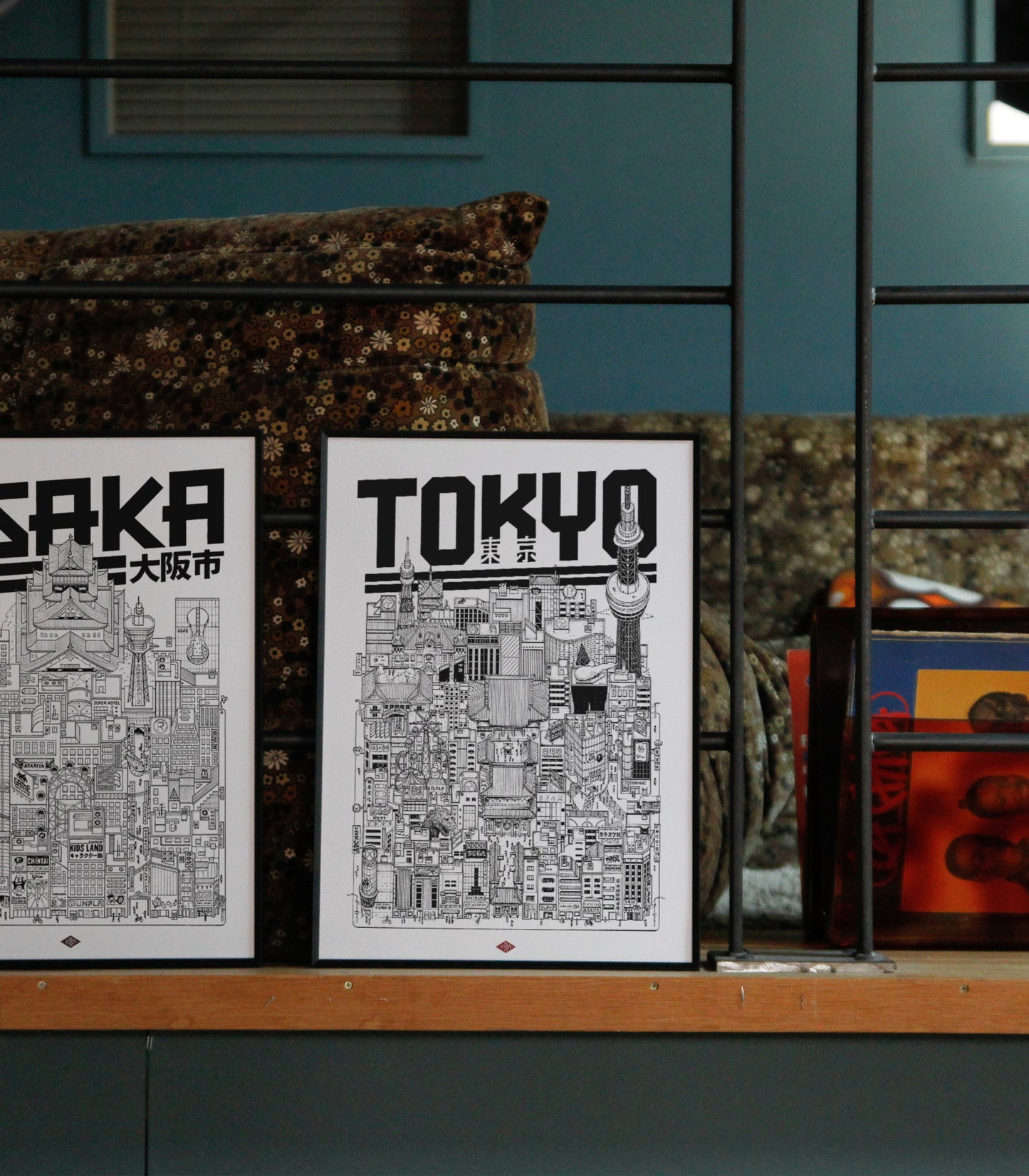 Affiche Tokyo - Docteur Paper