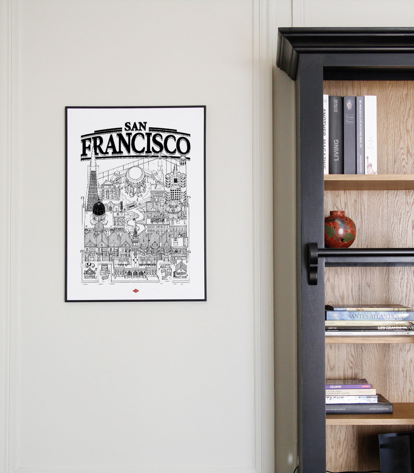 Affiche San Francisco - Docteur Paper