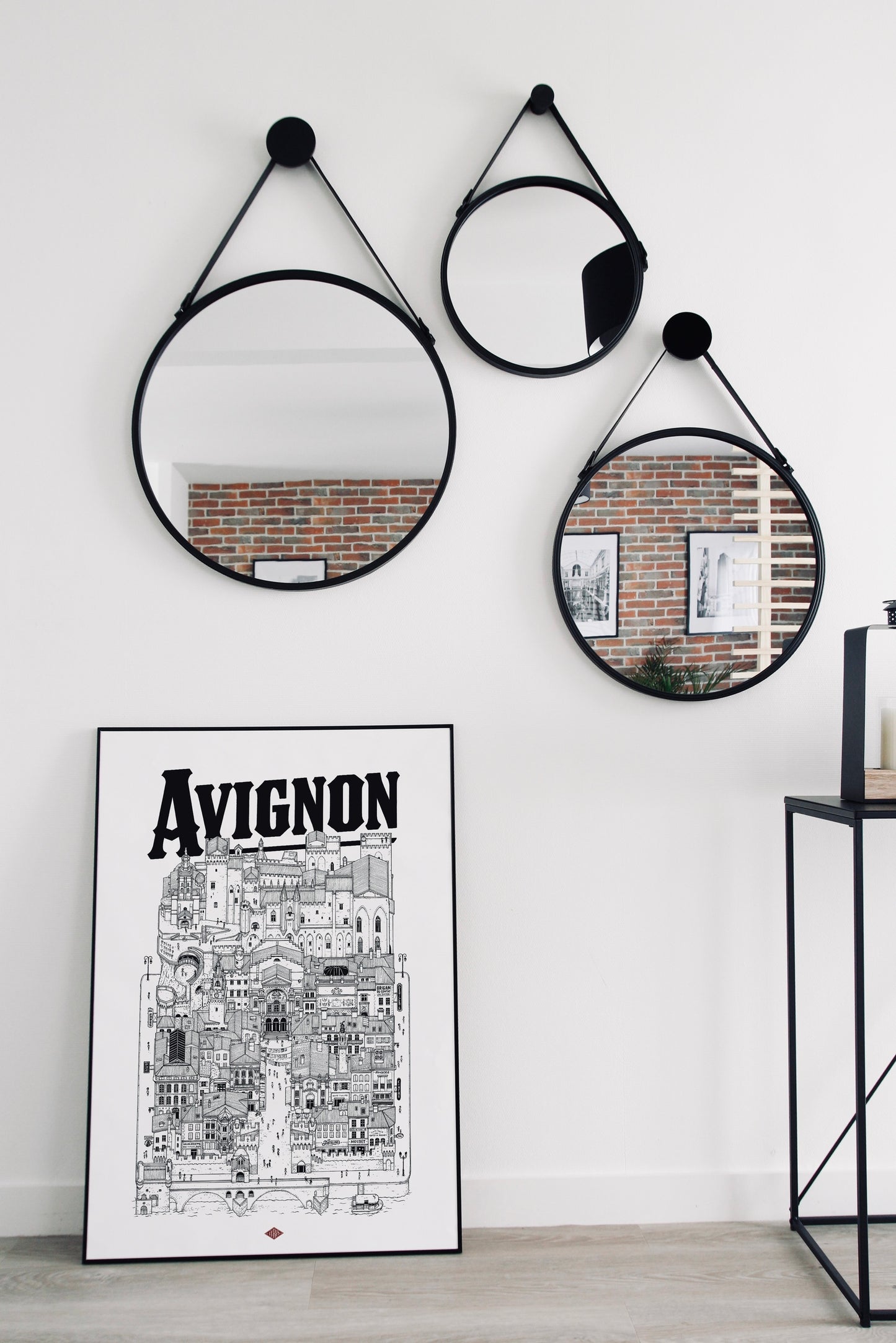 Affiche ville Avignon - Docteur Paper