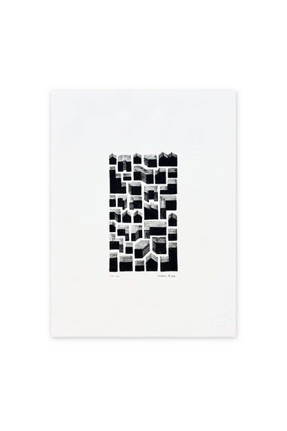 Blocs. - Lithographie