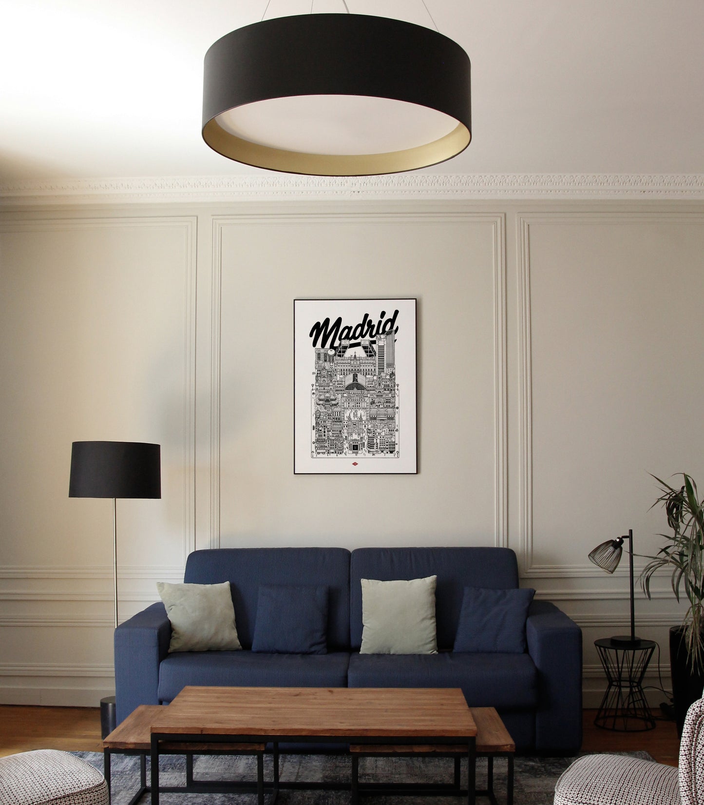 Affiche Madrid - Docteur Paper