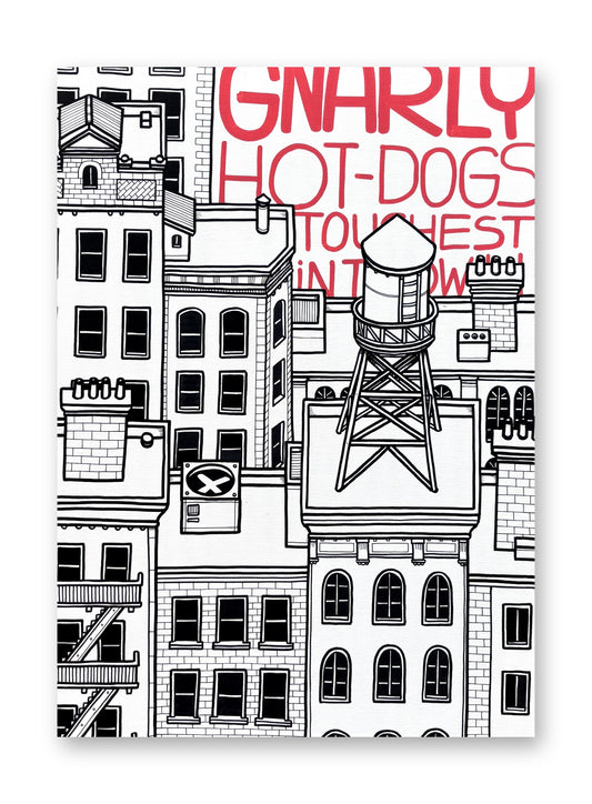 Toile - Gnarly Hot Dogs