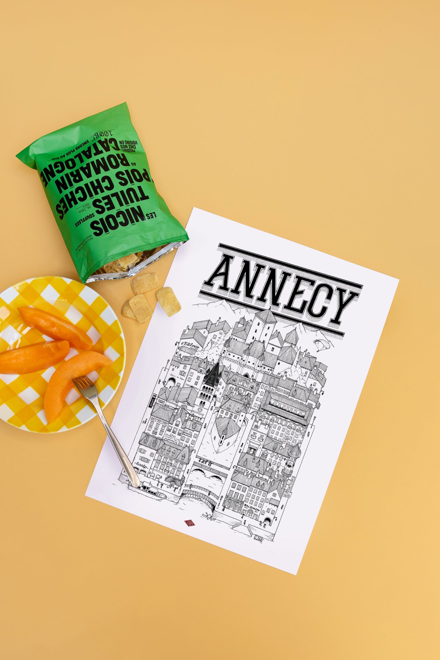 Affiche Annecy - Docteur Paper