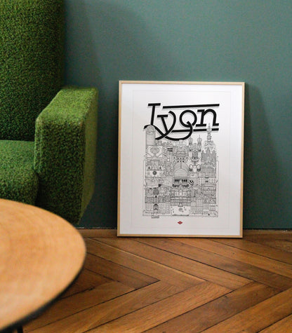 Affiche Lyon - Docteur Paper