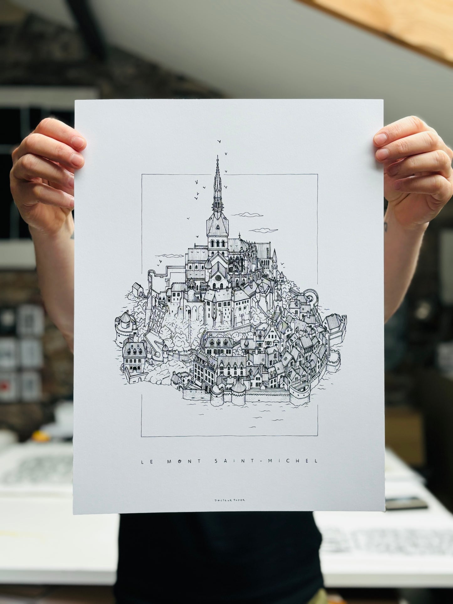 Affiche Le Mont Saint Michel