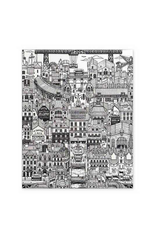 Letterpress Nantes 1900 - édition limitée