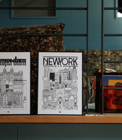 Affiche New York - Docteur Paper