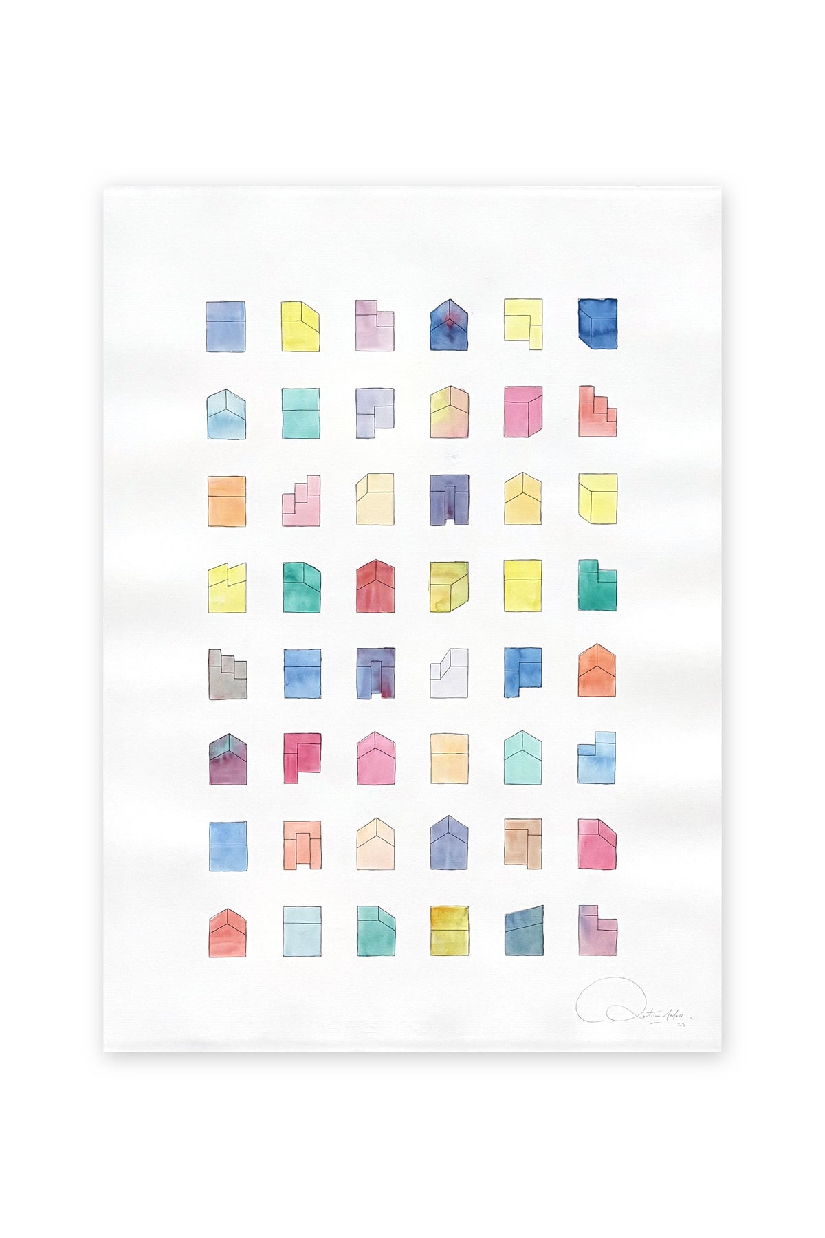 Oeuvre originale sur papier - Inventaires - INV-2024-011
