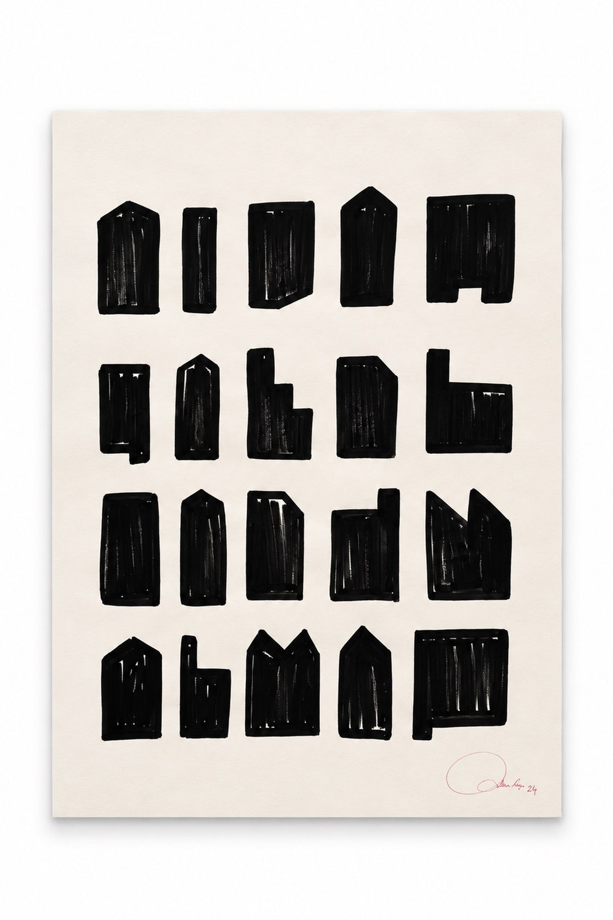 Oeuvre originale sur papier - Inventaires - INV-2024-006