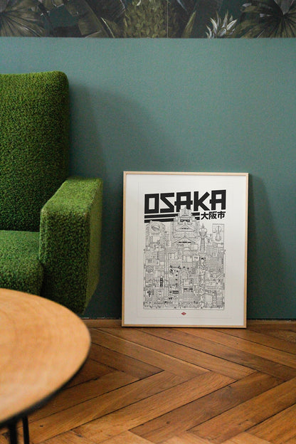 Affiche Osaka - Docteur Paper