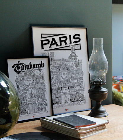 Affiche Paris - Docteur Paper