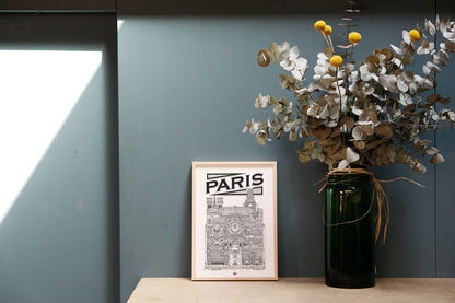 Affiche Paris - Docteur Paper