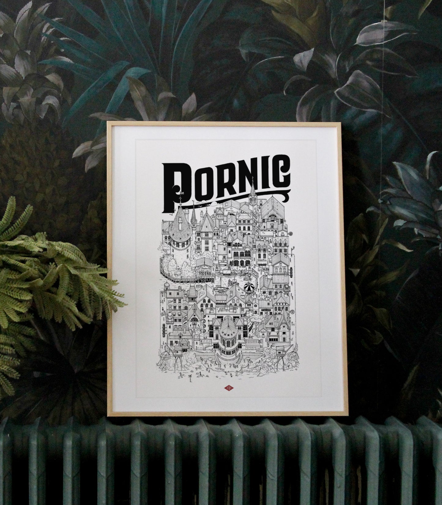 Affiche Pornic - Docteur Paper