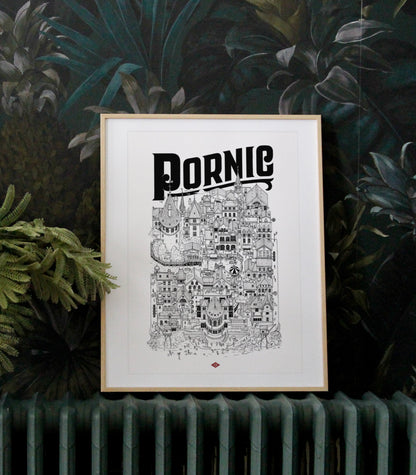 Affiche Pornic - Docteur Paper