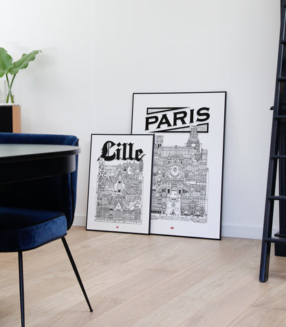 Affiche Paris - Docteur Paper