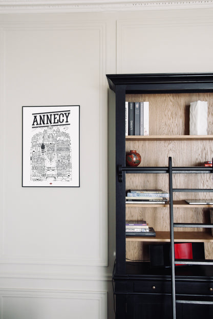 Affiche Annecy - Docteur Paper