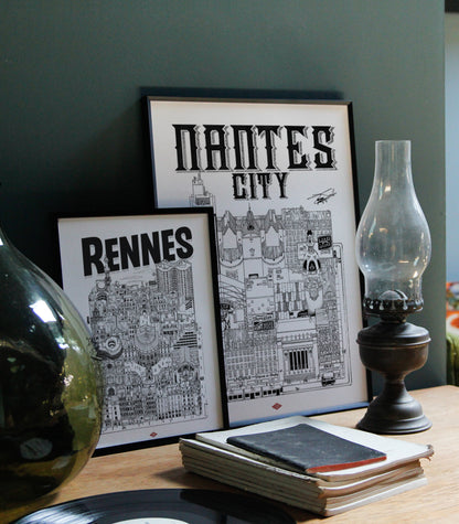 Affiche Rennes - Docteur Paper