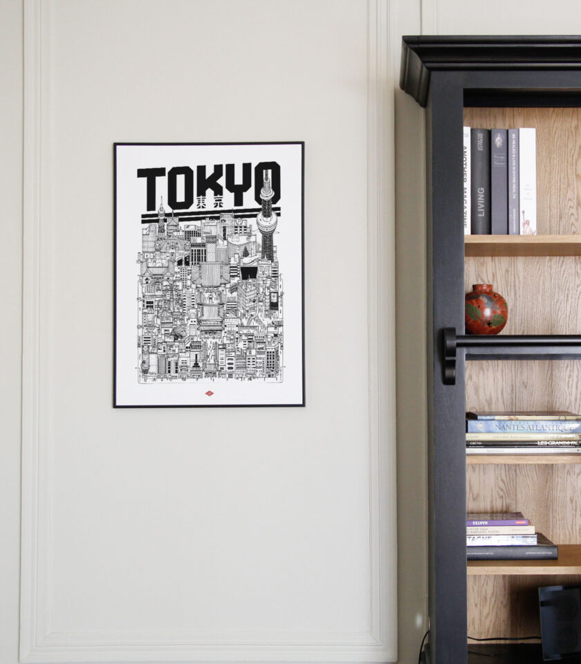 poster de tokyo en taille l